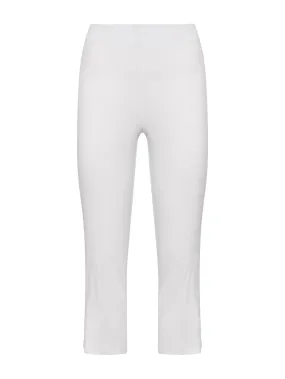 Pantalone Pinocchietto in Super Fresh - Bianco