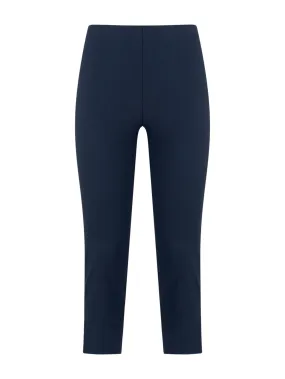 Pantalone Pinocchietto in Super Fresh - Bleu