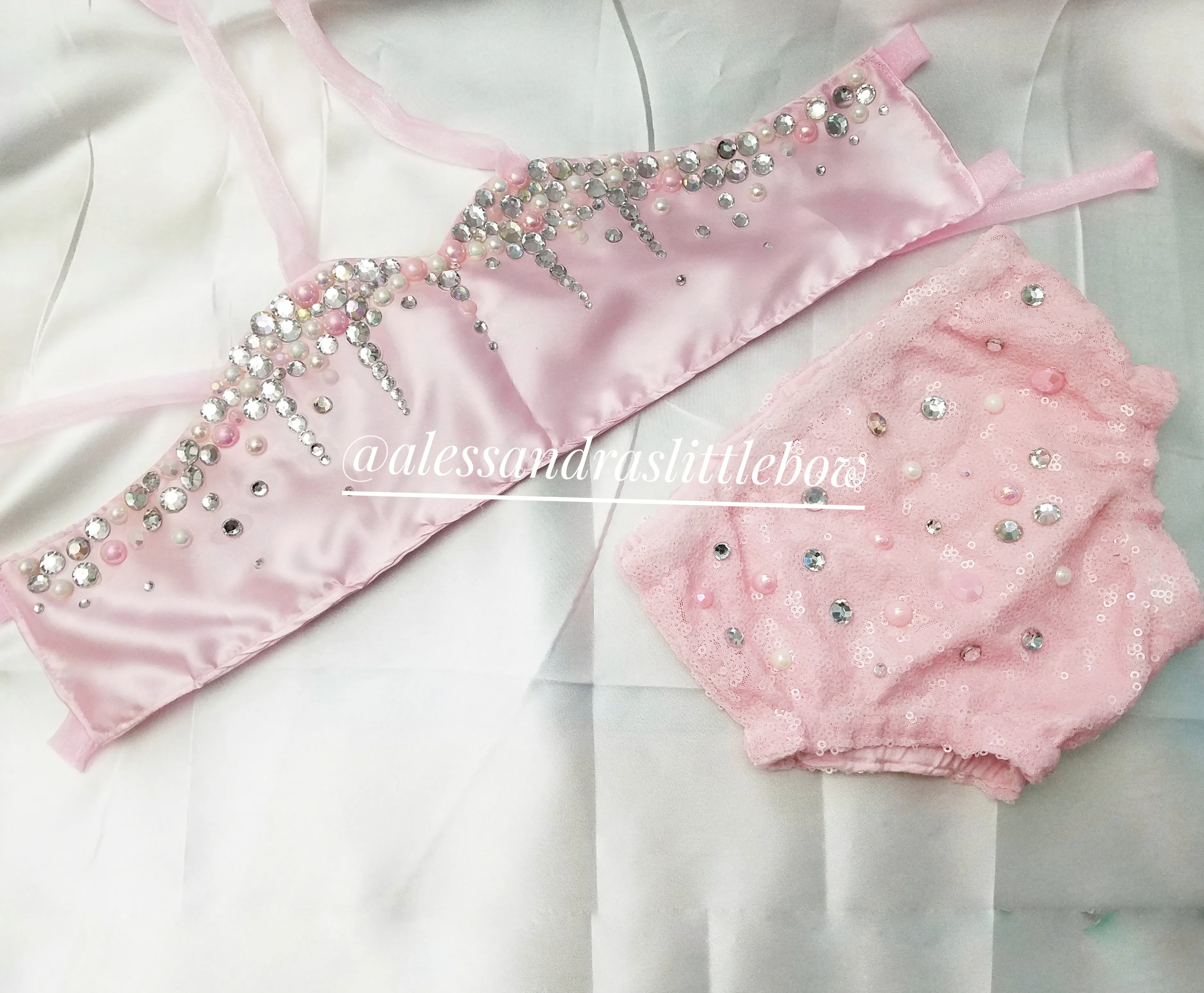 Princess Pink Bejeweled Set