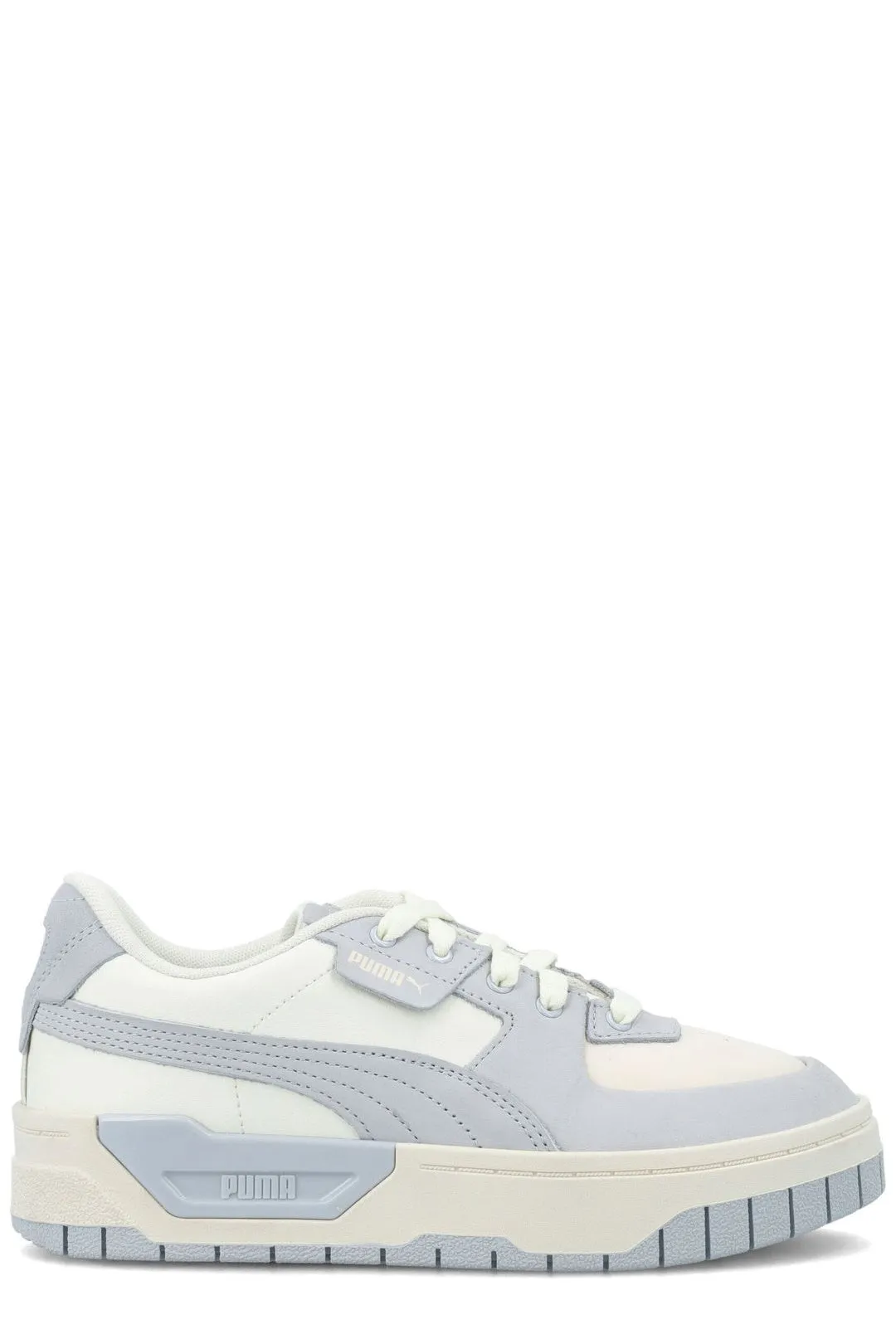 Puma lace-up sneakers with panelled design