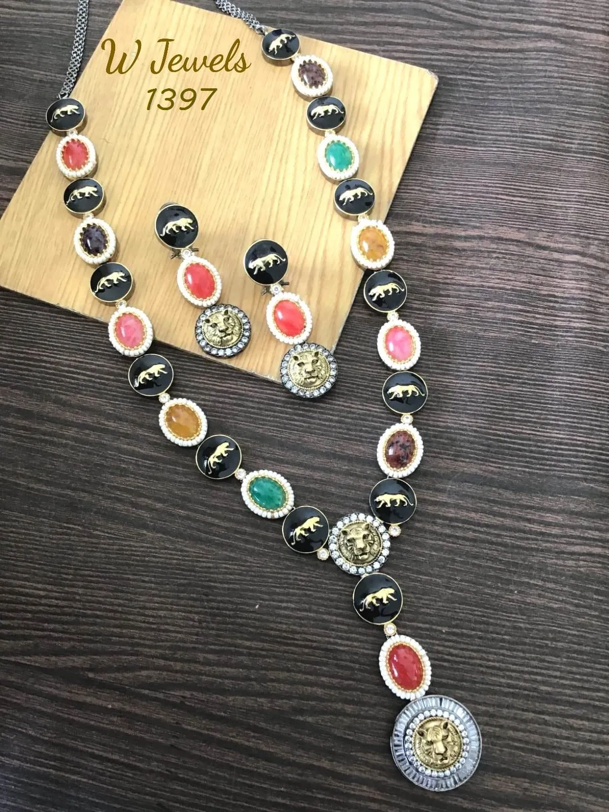 Ragini Kundan Necklace Set for Women - WC001NSD