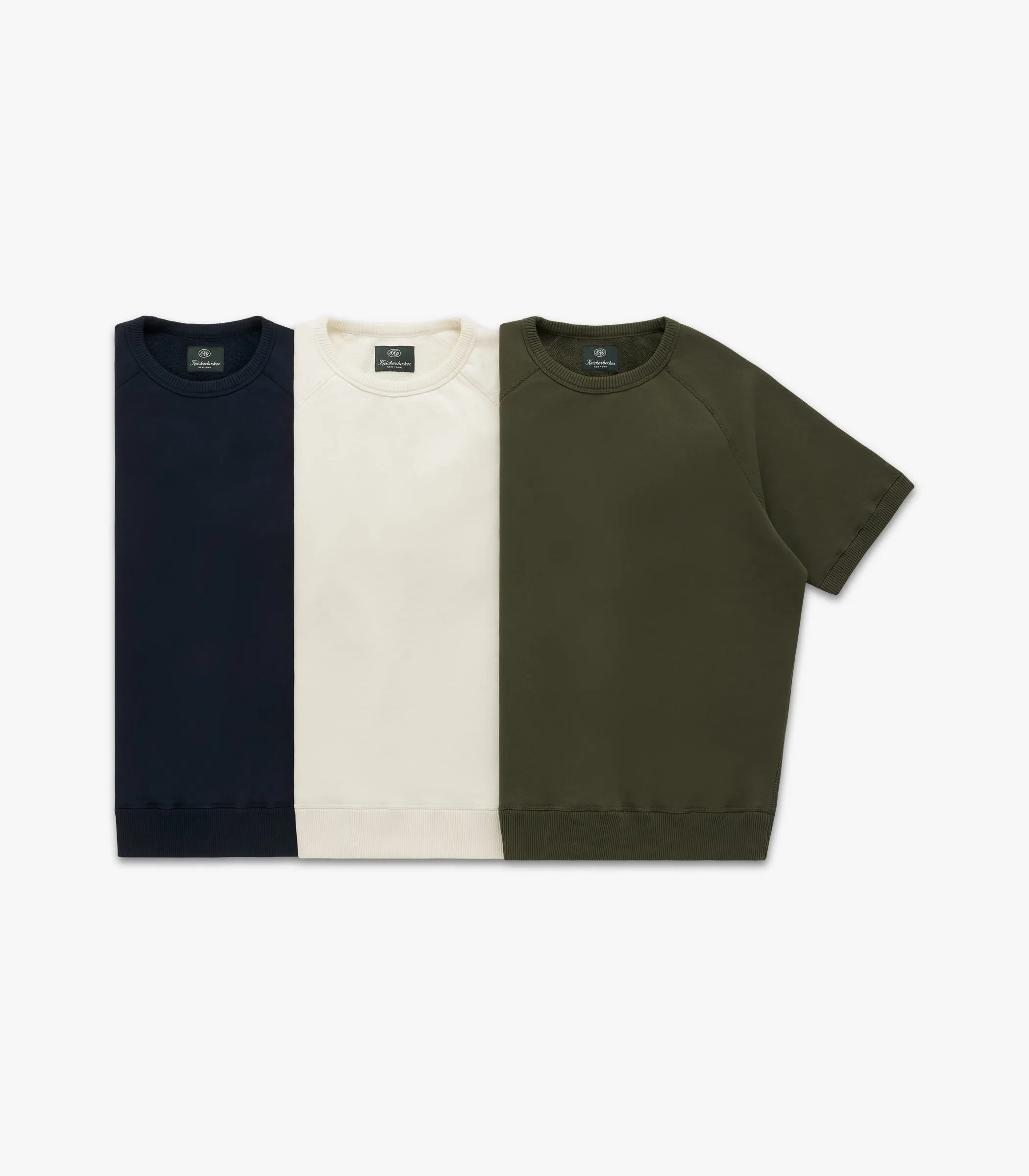 Raglan Runner Crew - Milk | Knickerbocker