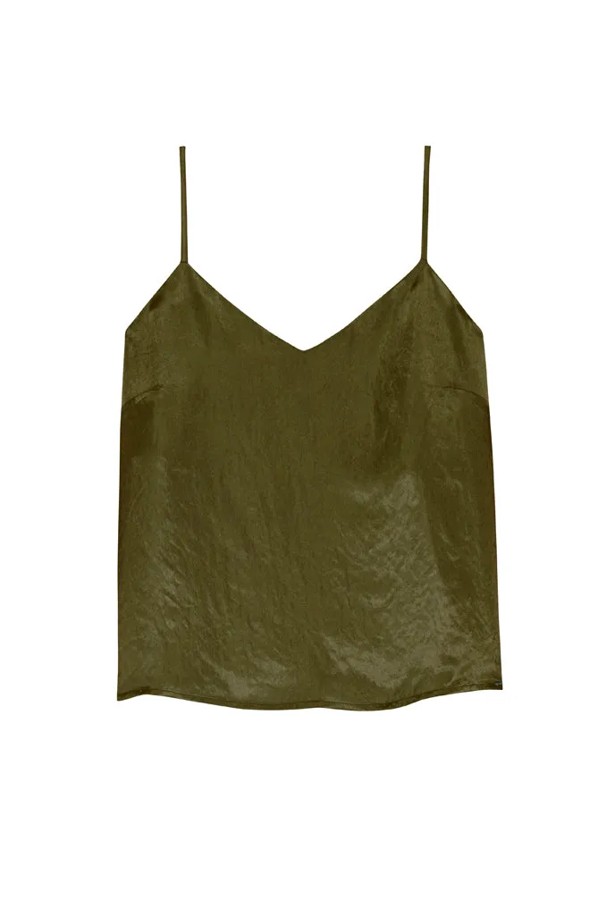 Rails Paola Satin Crepe Tank Top