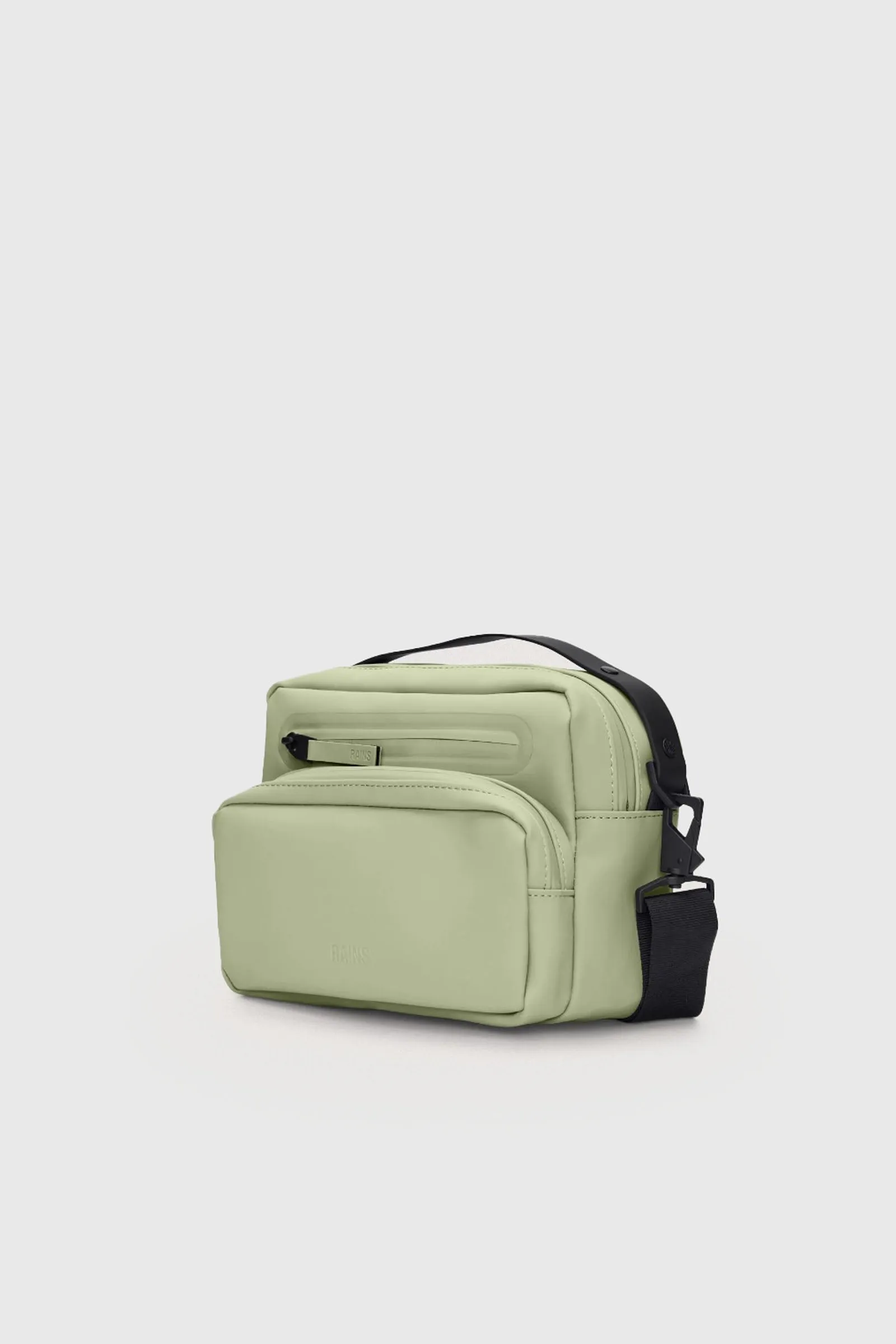 Rains Borsa Cargo Box  Verde Chiaro