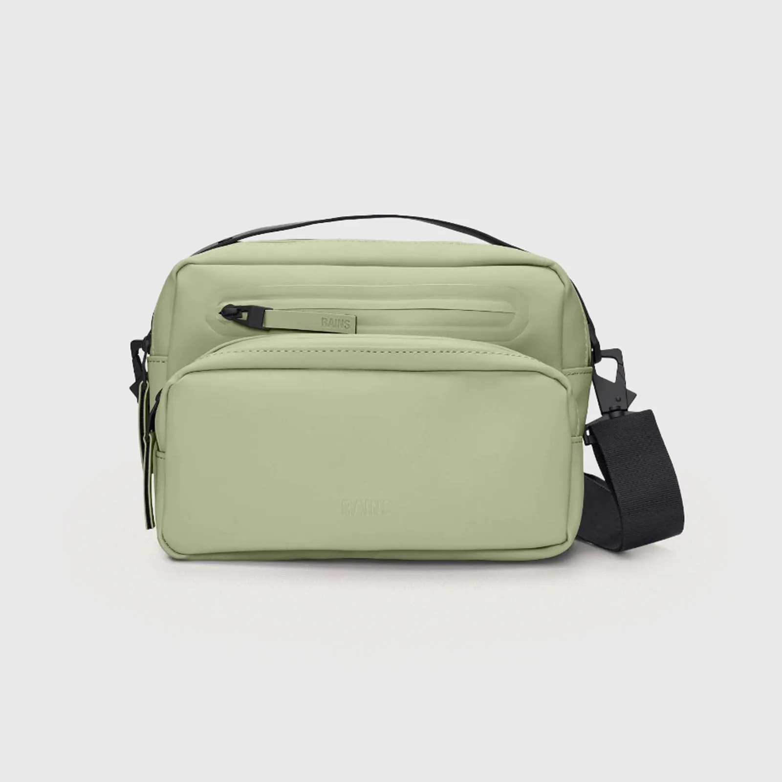 Rains Borsa Cargo Box  Verde Chiaro