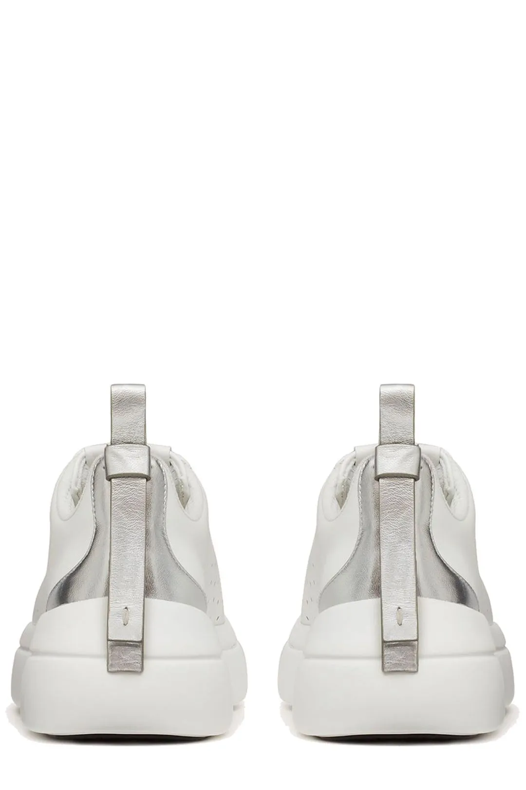 RedValentino Low-Top Sneakers with Bow-Embellishments