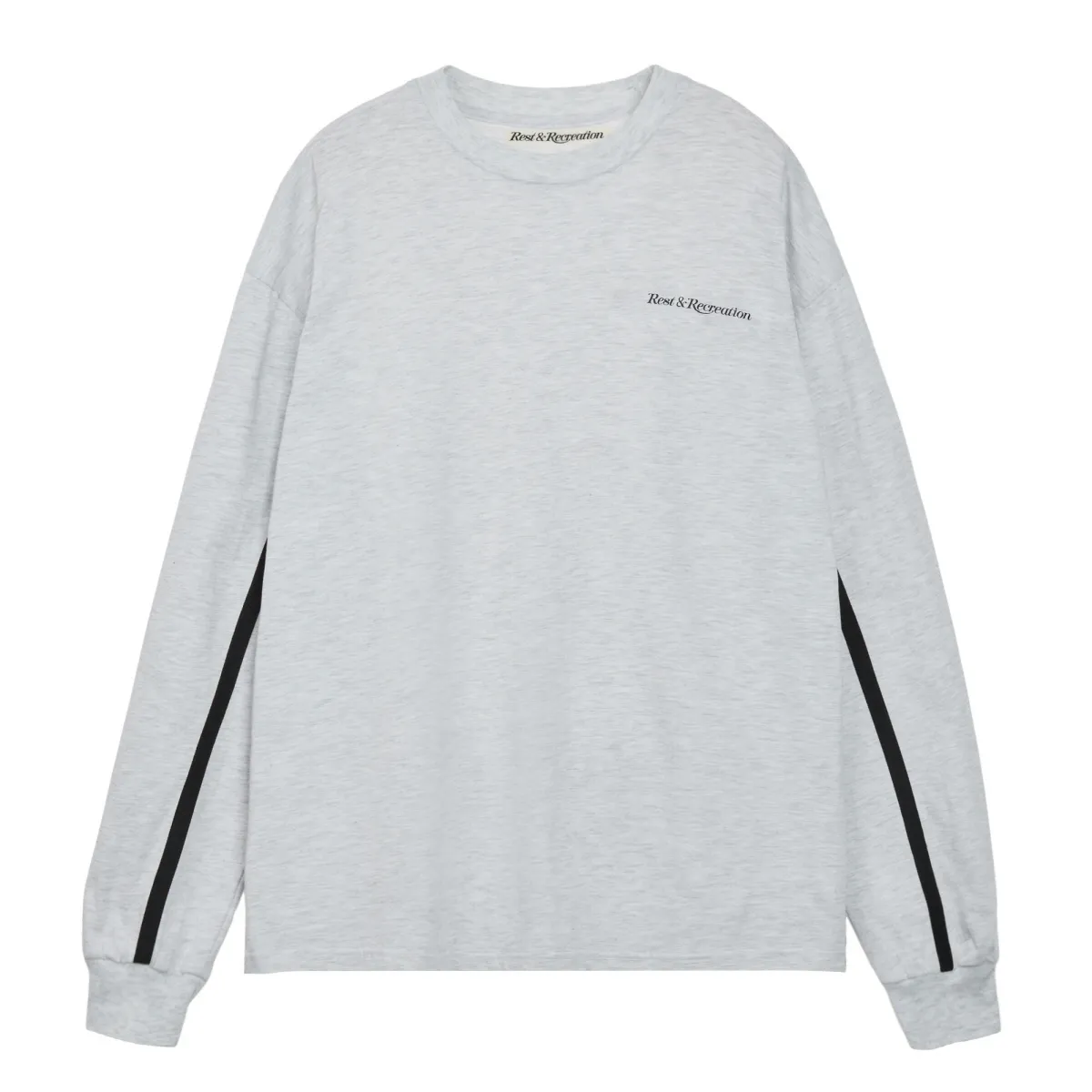 Rest & Recreation | Unisex Long Sleeves Plain Cotton Logo