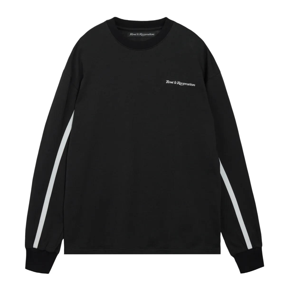 Rest & Recreation | Unisex Long Sleeves Plain Cotton Logo