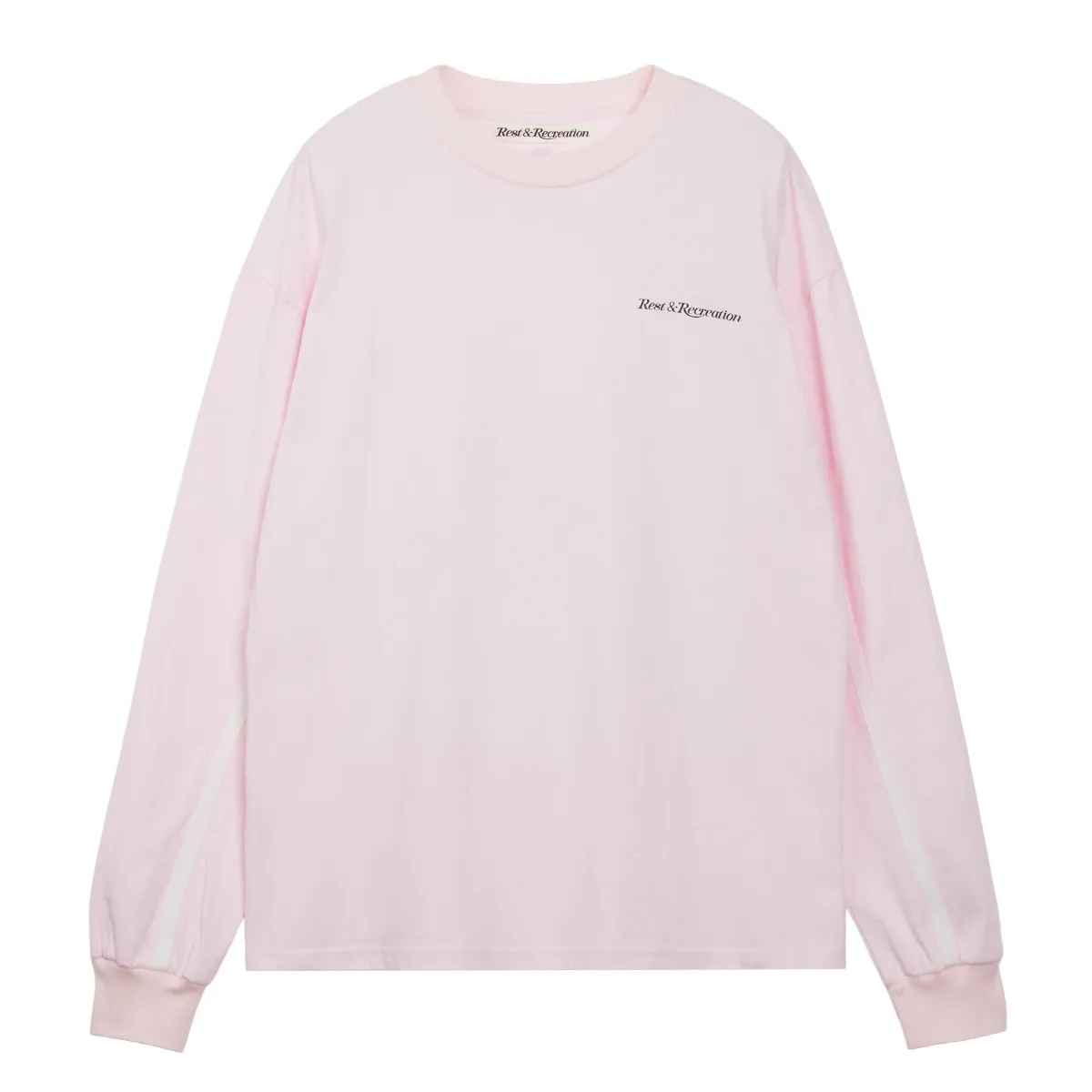 Rest & Recreation | Unisex Long Sleeves Plain Cotton Logo