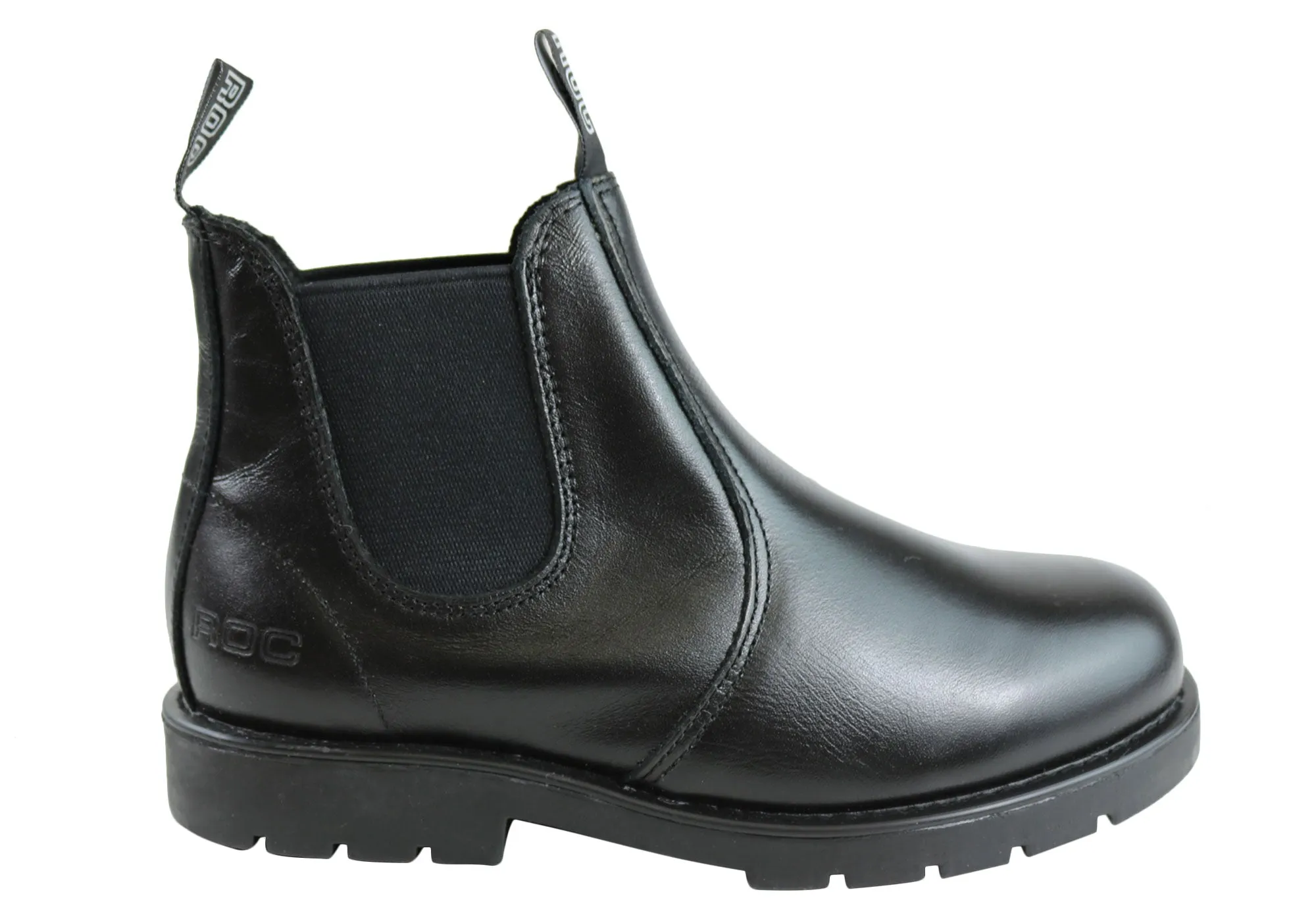 Roc Jumbuk Junior Kids Comfortable Pull On Leather Boots