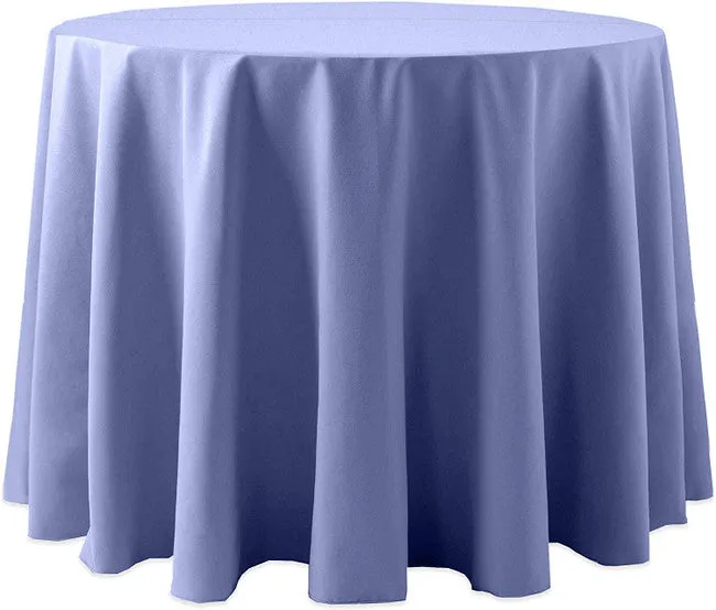 Round Plastic Tablecloth 84 inch