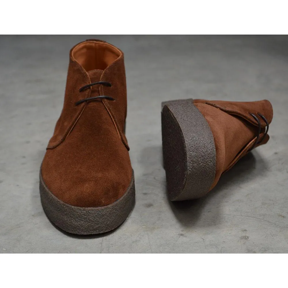 Sanders Polo Snuff Suede HI-TOP Chukka Boot - Shop Now