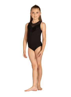 Shoshanna Kids Wide Neck Tank Leotard