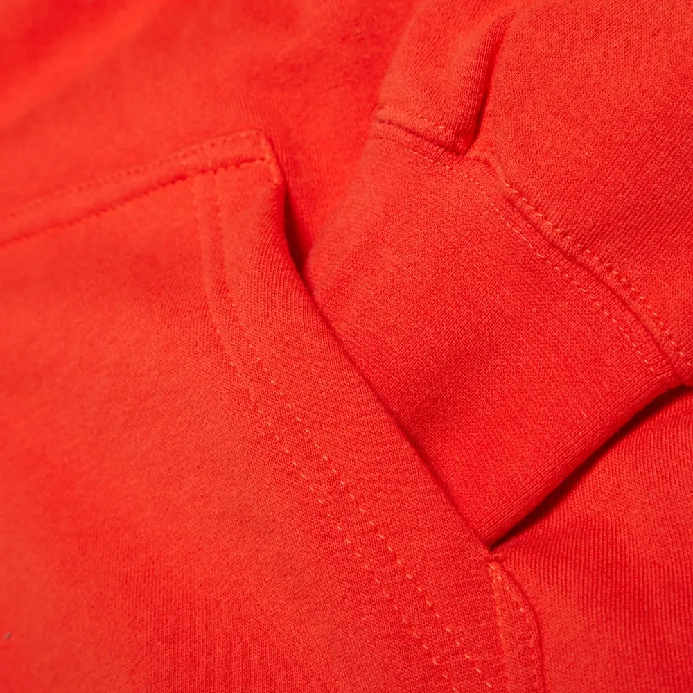 Stussy Stock Felt HoodyRed