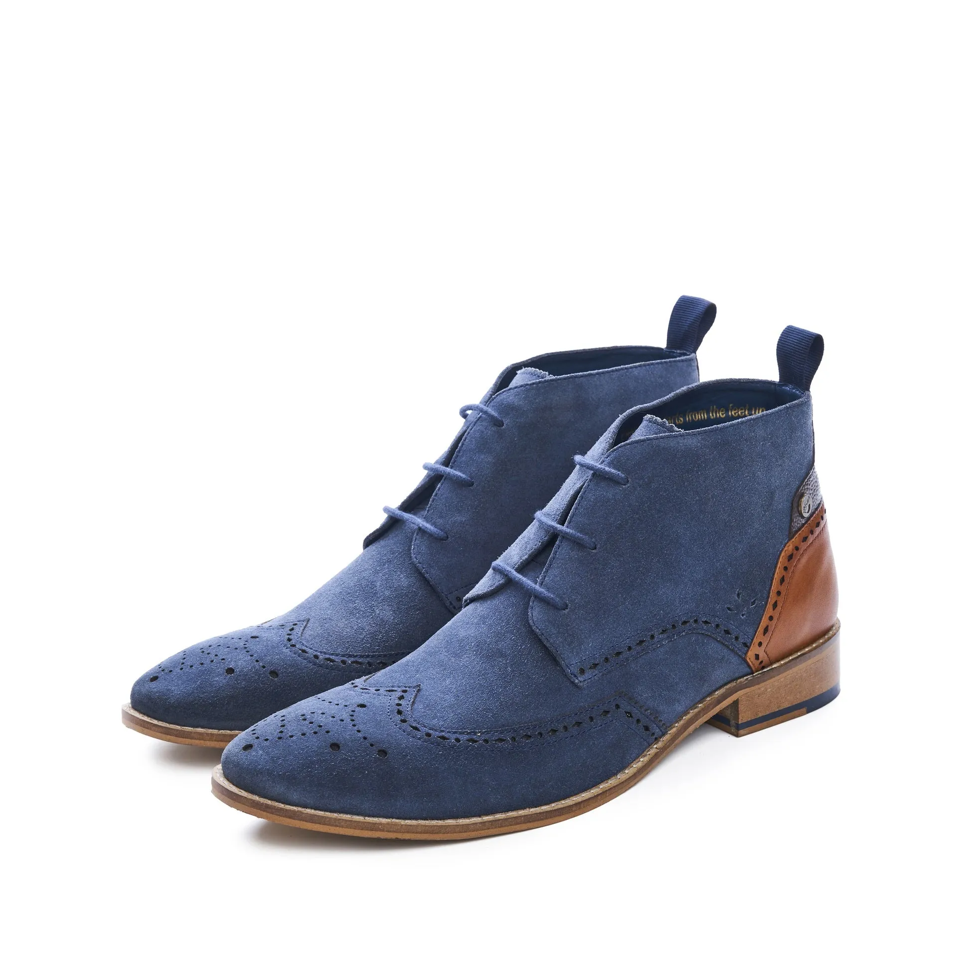 Suede Chukka Boot, Navy