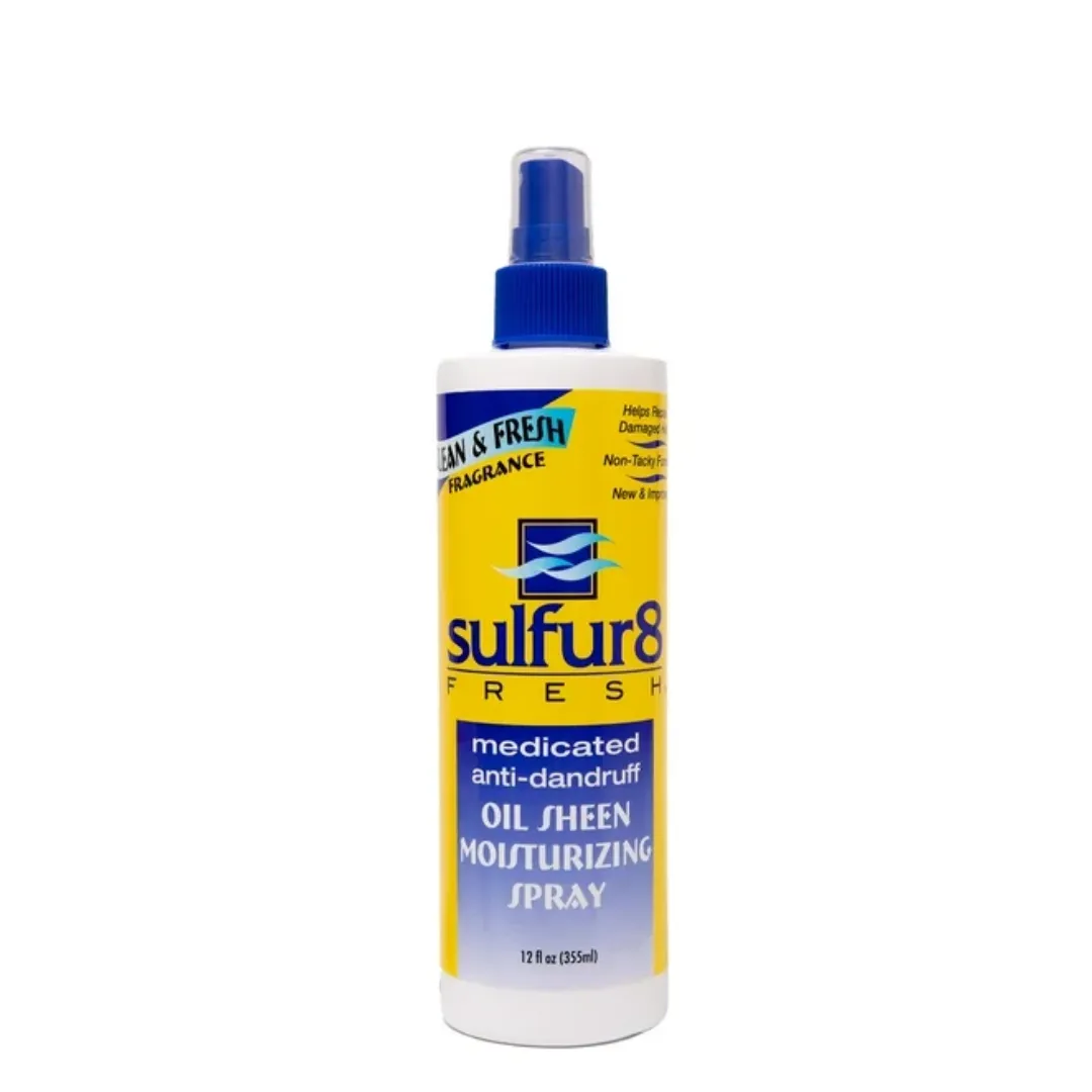 Sulphur8 Fresh Oil Sheen Spray hydratant 355 Ml