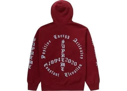 Supreme Unisex Sweat Street Style Long Sleeves Plain Logo - Shop Now