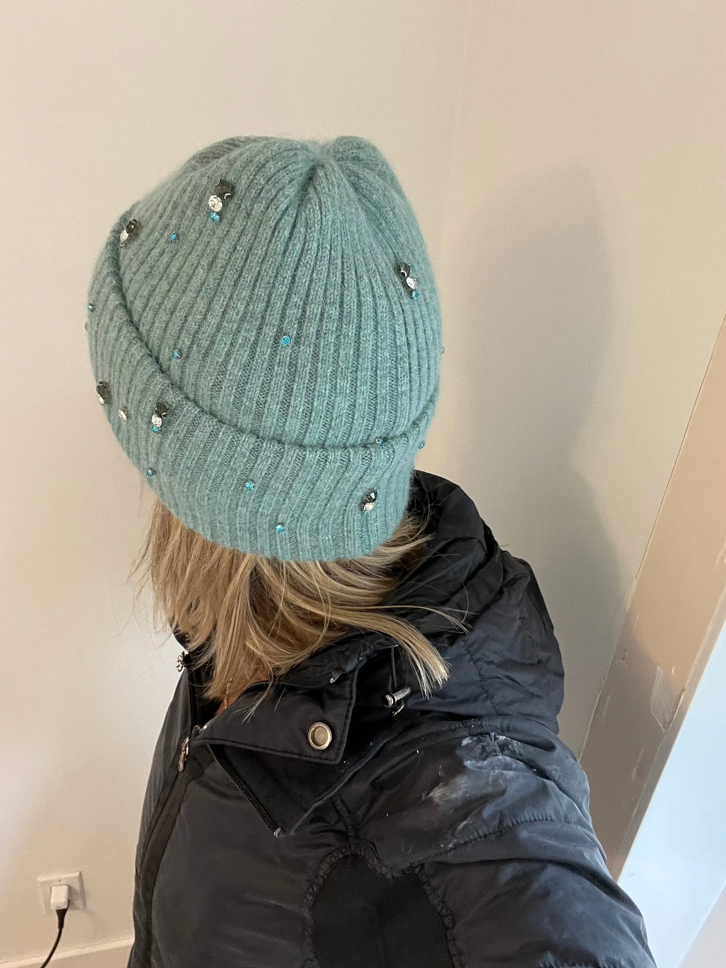 Swarovski Italian Aqua Toque