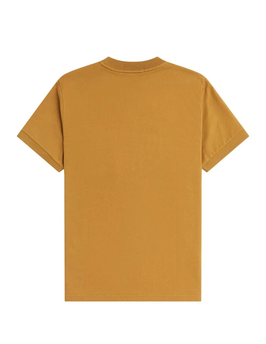 T-shirt Fred Perry uomo M4650 Loopback dark caramel