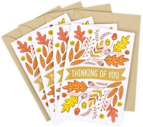 Thanksgiving Thinking of You Greeting Cards Pack by Hallmark