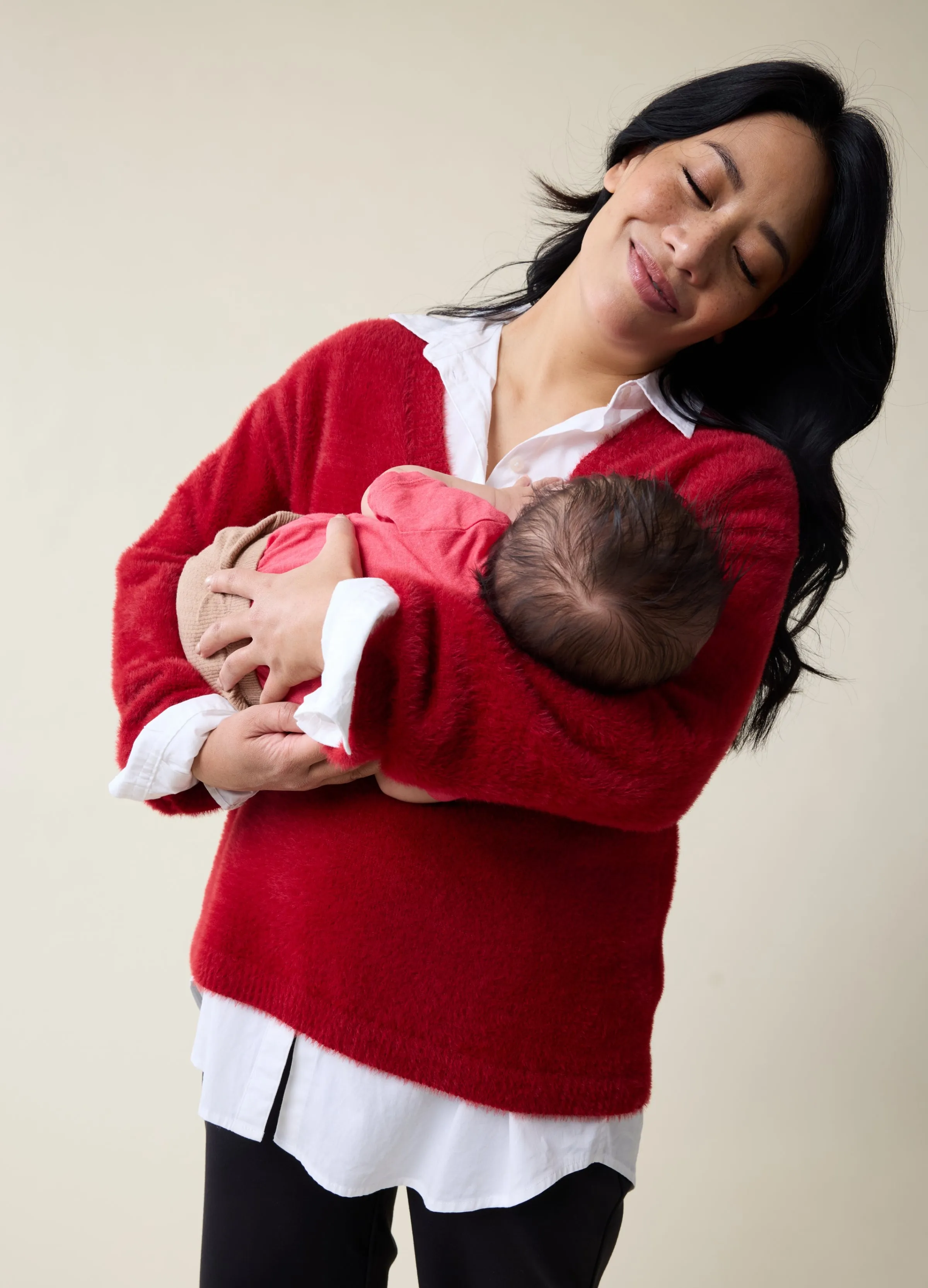 The Fluffy Maternity + Postpartum Sweater