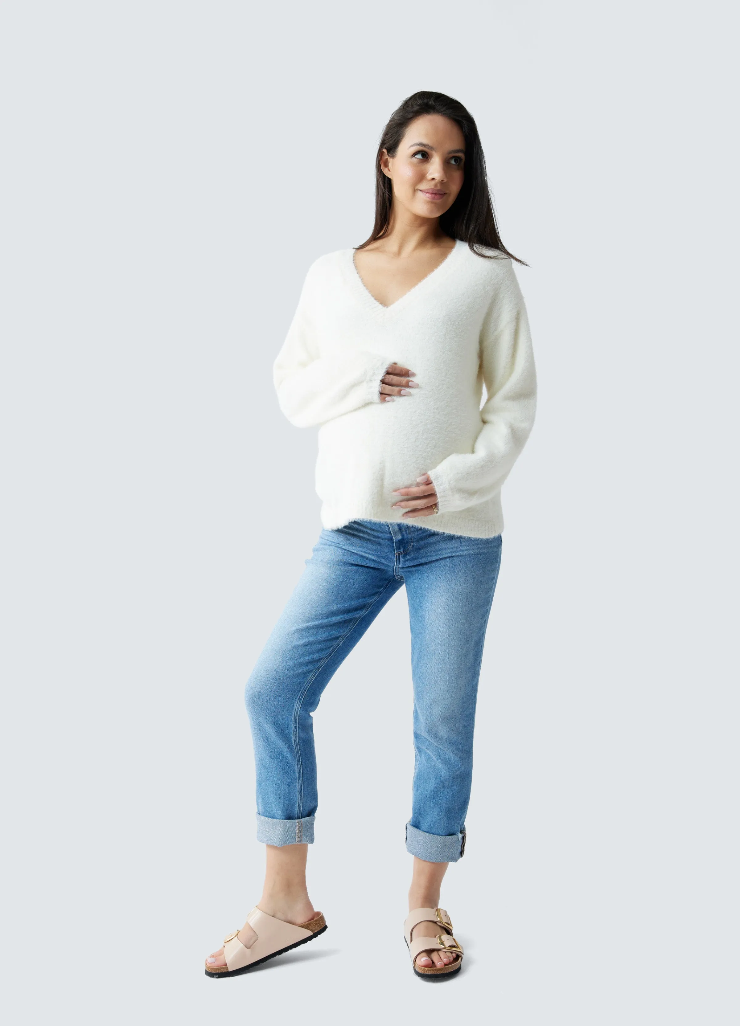 The Fluffy Maternity + Postpartum Sweater