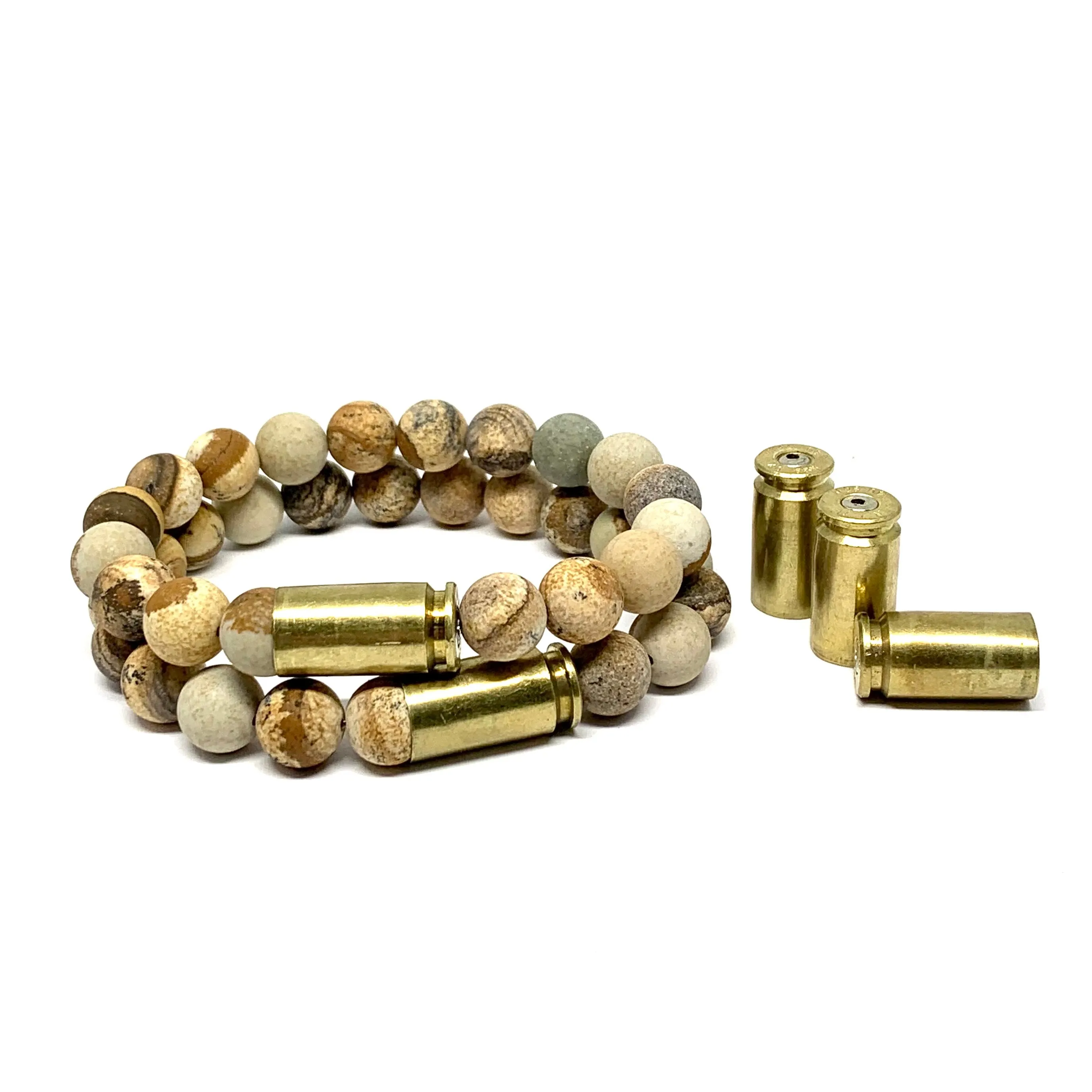 The Lumberjack Unisex Mala Bracelet - Bulletproof Variant