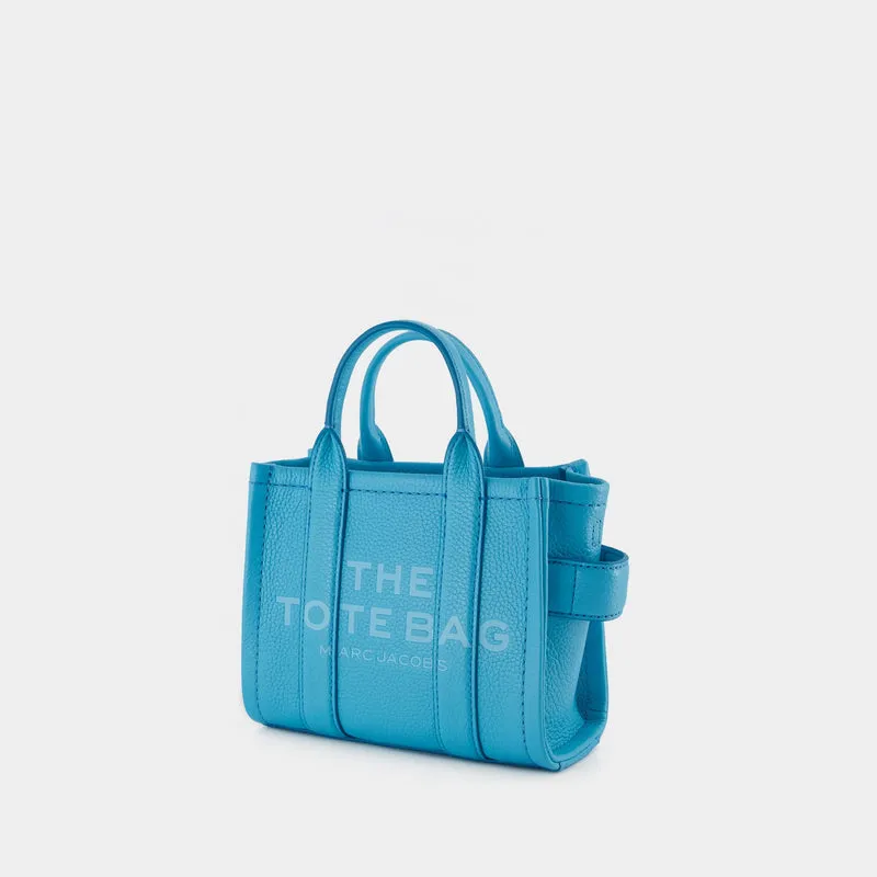 The Micro Tote Bag - Marc Jacobs - Leather - Blue