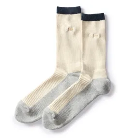 The Natural Ribbed Sock - Shop Now