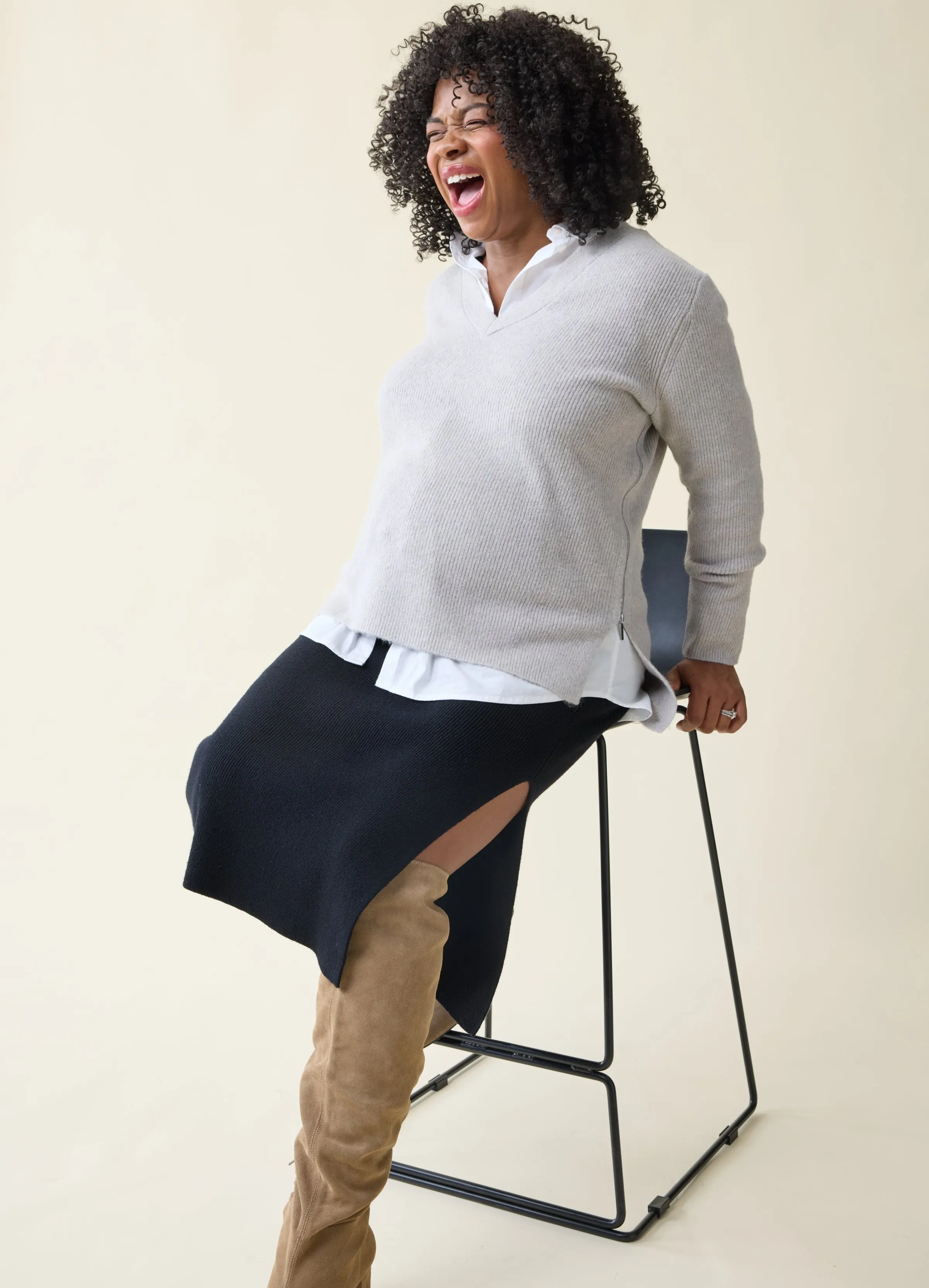 The Snuggle + Grow Maternity + Nursing Sweater