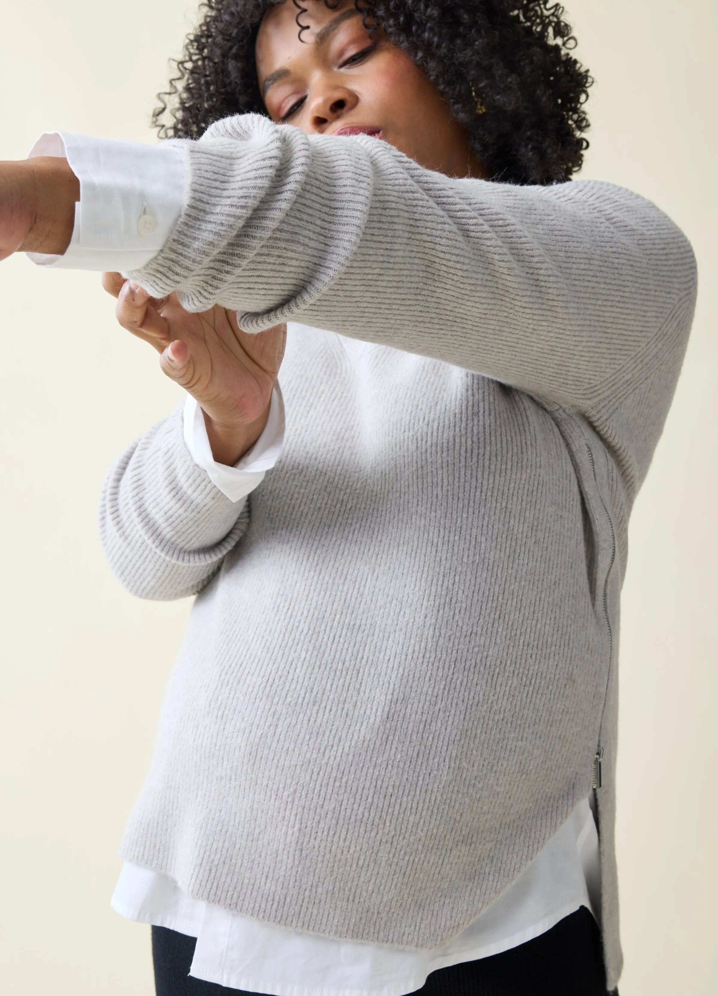 The Snuggle + Grow Maternity + Nursing Sweater