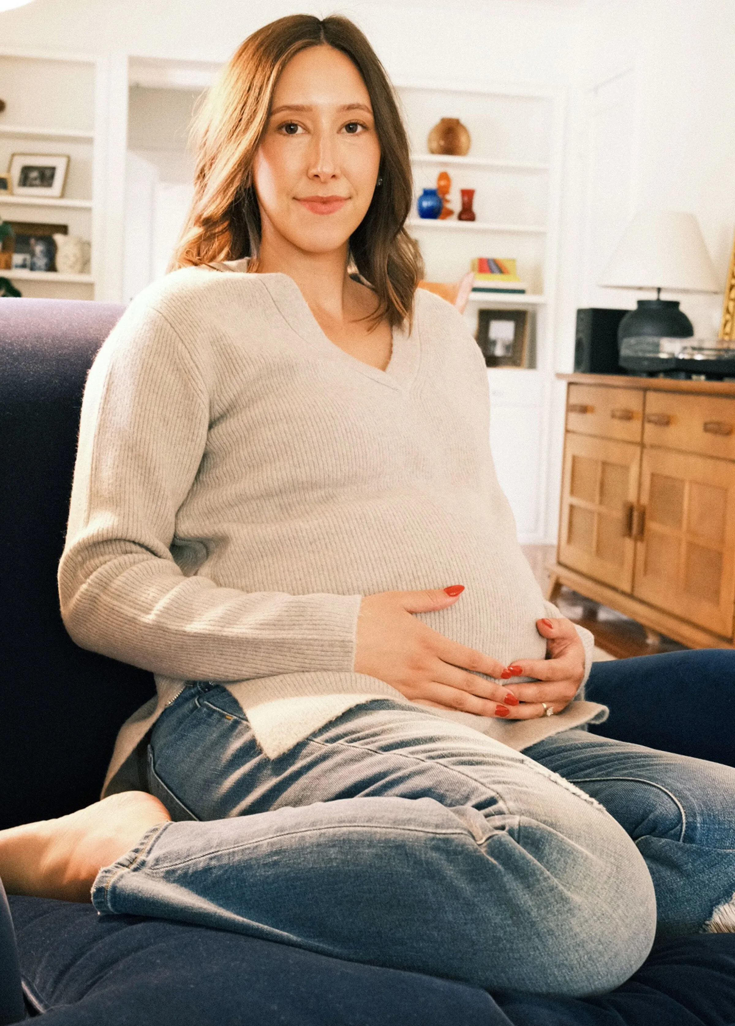 The Snuggle + Grow Maternity + Nursing Sweater