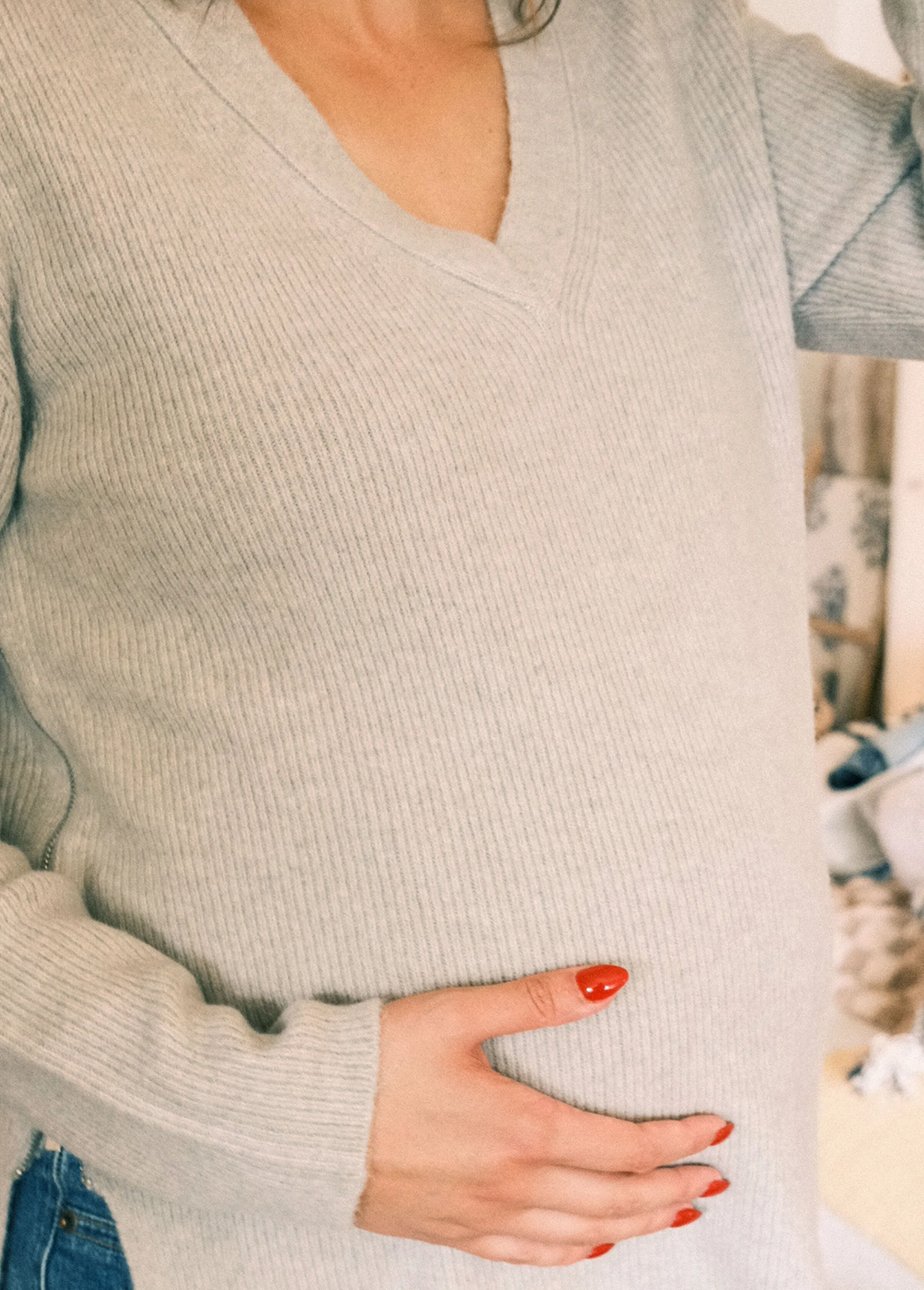 The Snuggle + Grow Maternity + Nursing Sweater