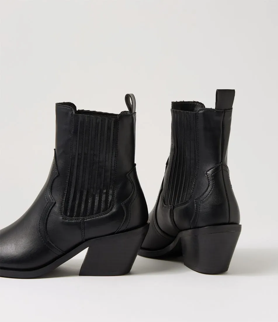 THERAPY Forum Black Ankle Boots