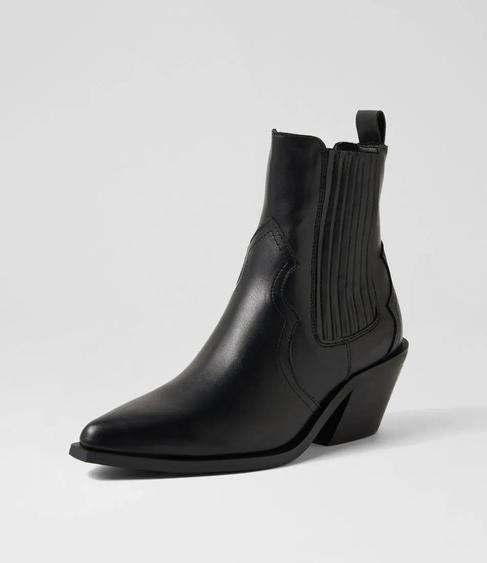 THERAPY Forum Black Ankle Boots