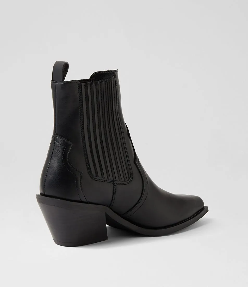 THERAPY Forum Black Ankle Boots