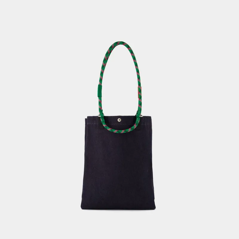 Topologie Tote Bag - A.P.C. - Cotton - Green