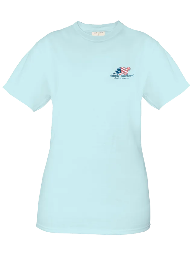 Turtle Tracker Flag T-Shirt