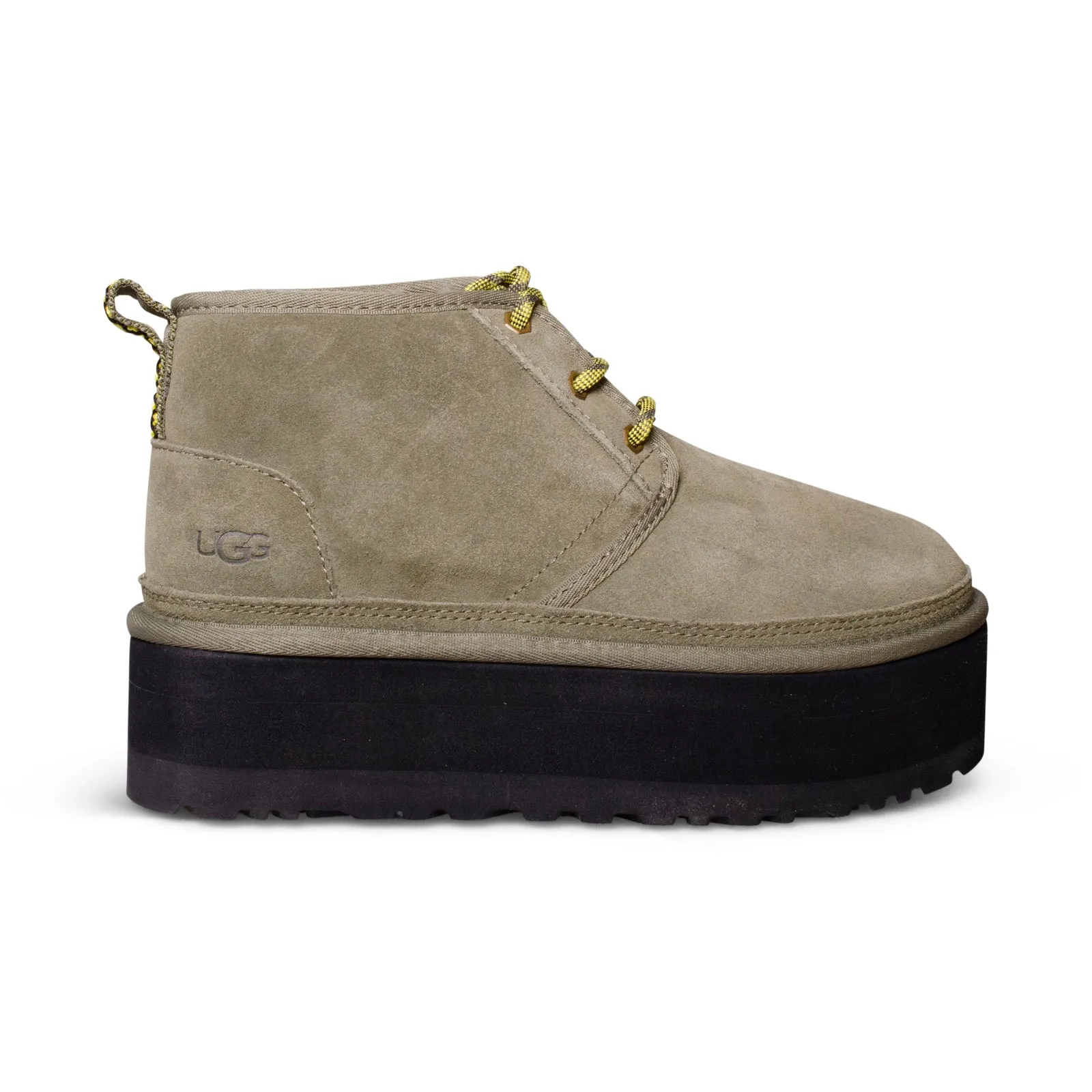 UGG Neumel Burnt Olive Platform Boots - Women's