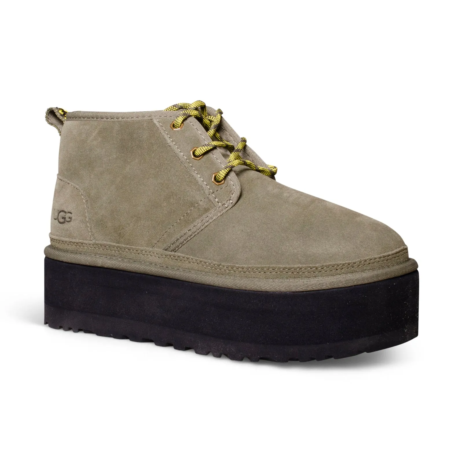 UGG Neumel Burnt Olive Platform Boots - Women's