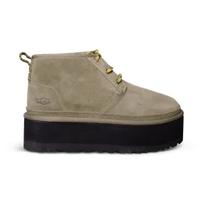 UGG Neumel Burnt Olive Platform Boots - Women's