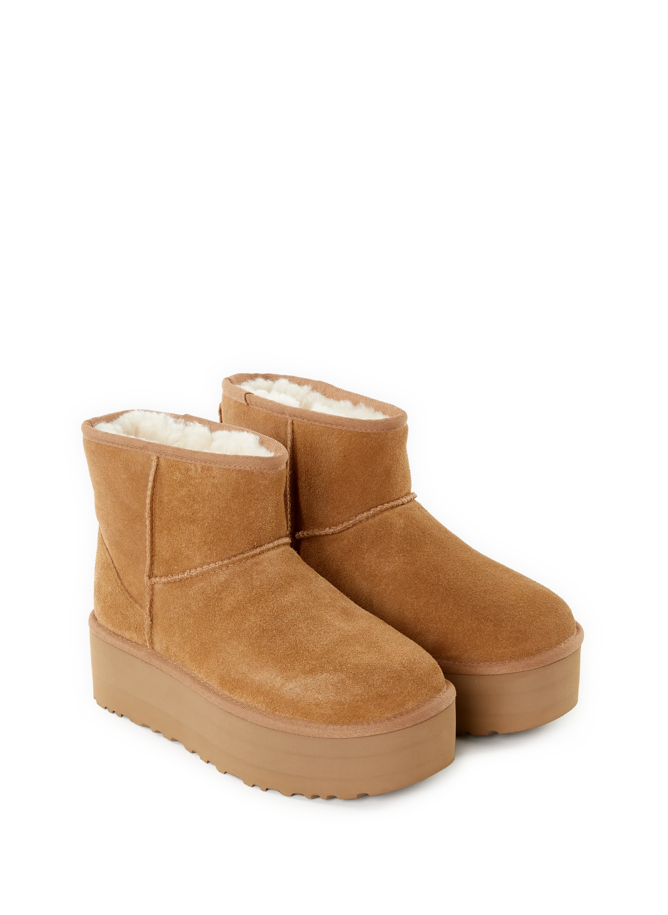 UGG  Platform ankle boots - Brown