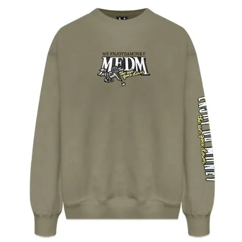 Unisex Long Sleeve Cotton Crew Neck | Street Style MR. ENJOY DA MONEY