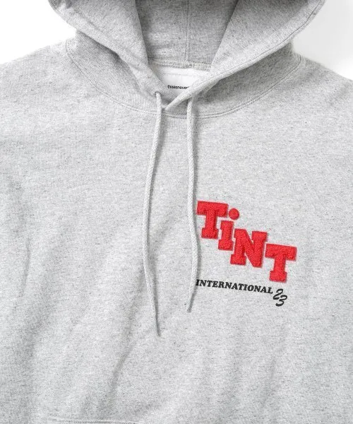 Unisex long sleeve logo hoodies for street style by thisisneverthat