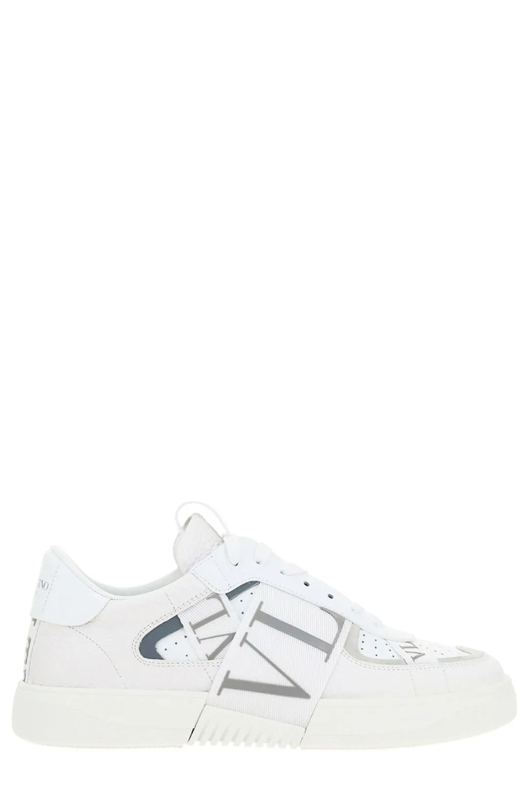 Valentino black sneakers lace-up VLTN design.