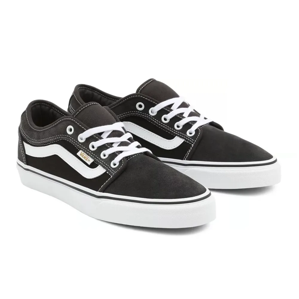 Vans Chukka Low Sidestripe Shoes Raven/Black