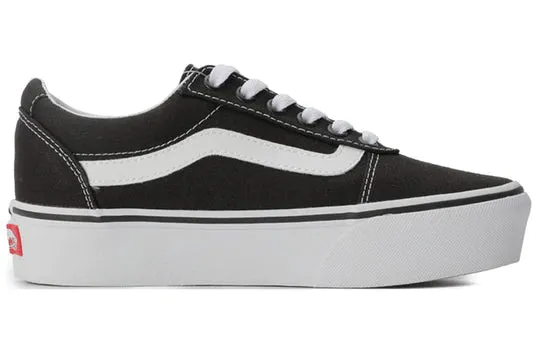 Vans Ward Platform Women's Shoes Black/White