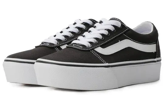 Vans Ward Platform Women's Shoes Black/White