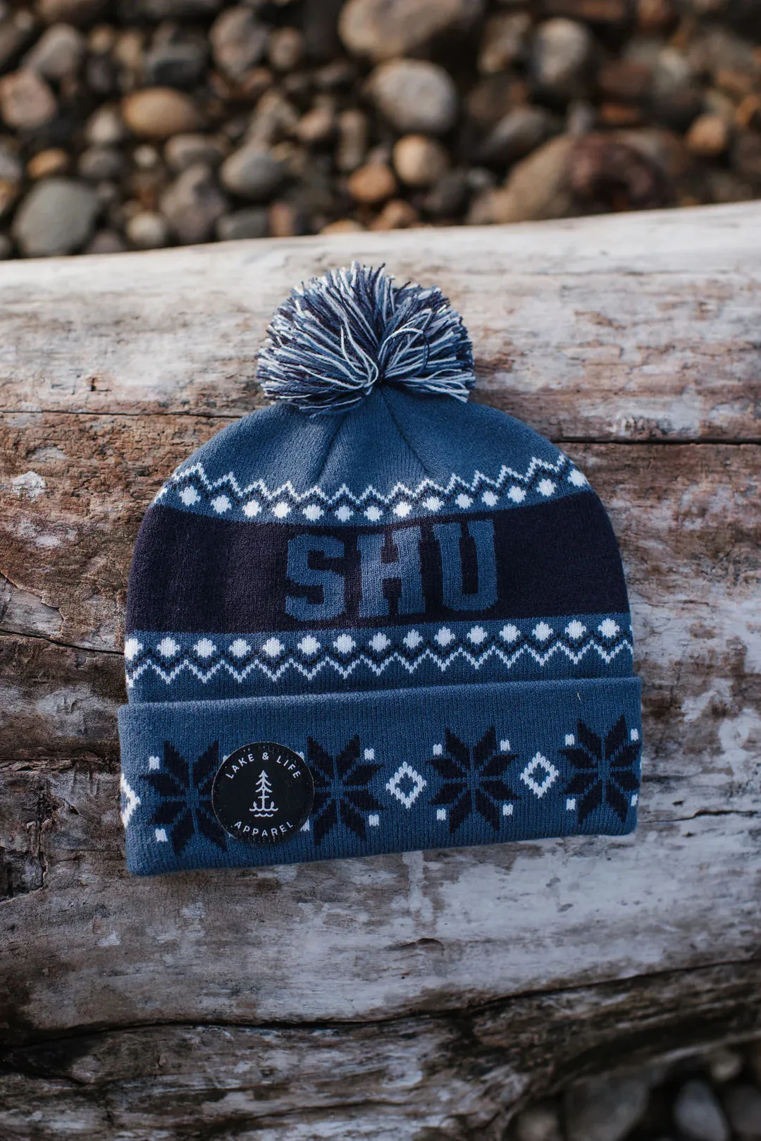 vintage toboggan toque beanie, lake and life apparel - Shu