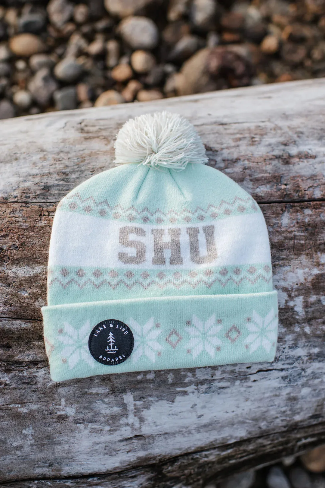 vintage toboggan toque beanie, lake and life apparel - Shu